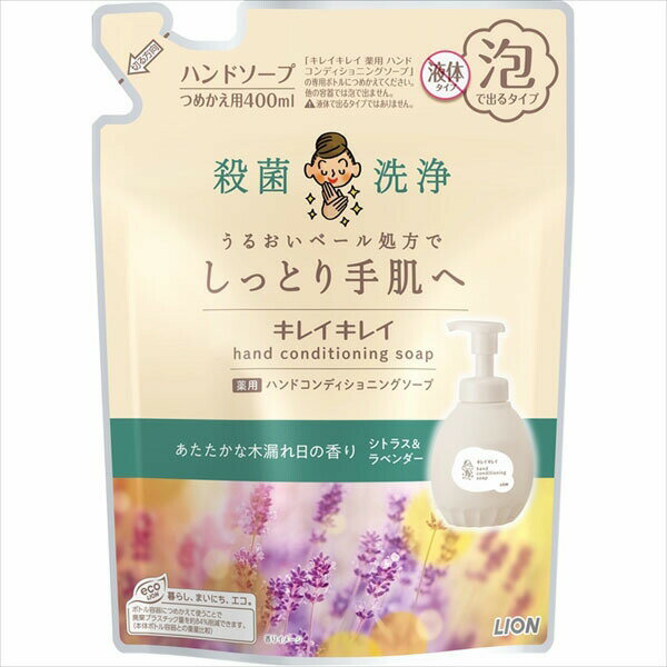 Body Care - 【16個セット】 キレイキレイ 薬用ハンドコンディショニングソープ あたたかな木漏れ日の香り 詰替用