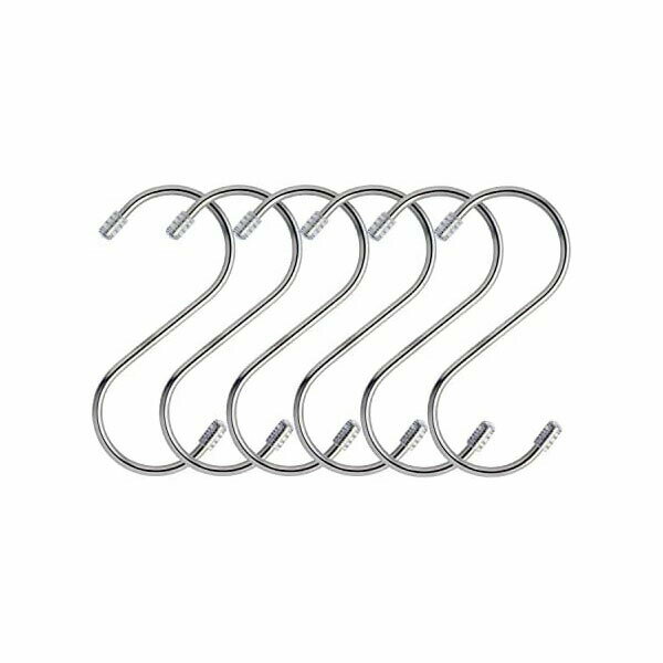 【10個セット】レック LEC S字フックステンレス 大 6個入 H00505 人気商品