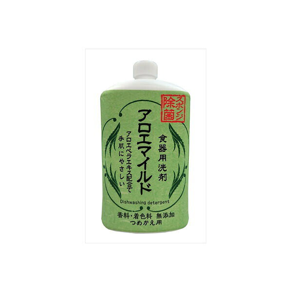 ロケット石鹸 アロエマイルド つめかえボトル 800ml 法人限定(×12)