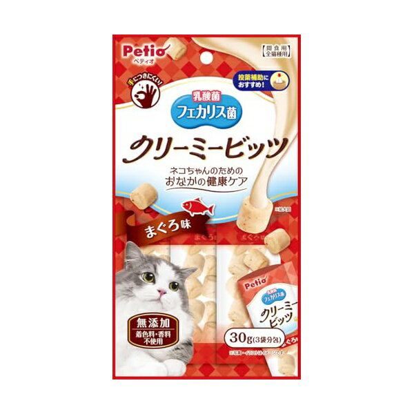 【3個セット】 ペティオ クリーミービッツまぐろ 30g