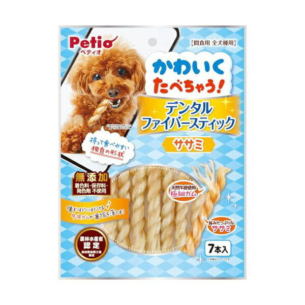 Chewing Gums - 【6個セット】 ペティオ デンタルファイバーSTササミ7本入