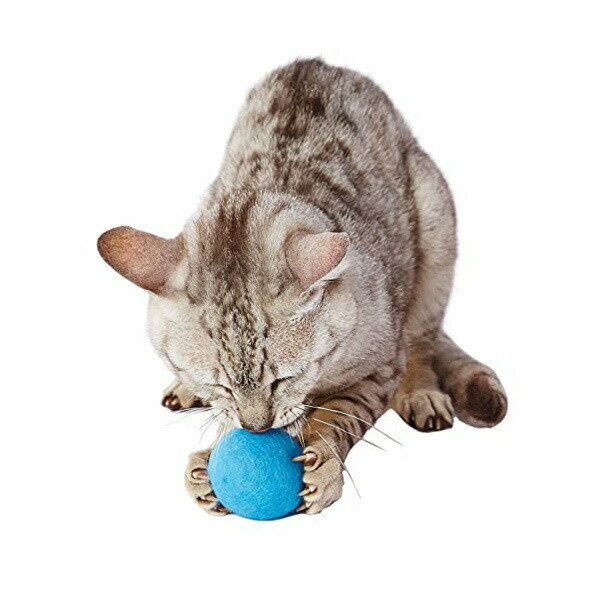 【3個セット】 ペティオ 猫用おもちゃ 大好きブルーの大きなウールボール 全猫種 Petio W26816 ペット用品 ネコ キャット ペット おもちゃ 猫用玩具 犬猫用品 玩具 安心素材