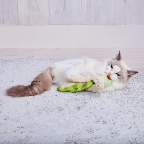 鼠标玩具 - 【6個セット】 ペティオ プロショップ事業部 猫用おもちゃ ロングテールマウス ファーテール