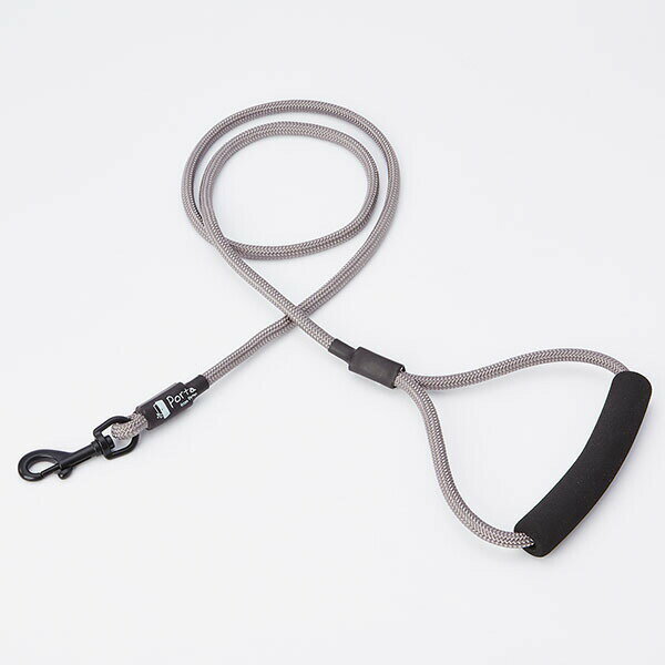 Leash - 【3個セット】 ペティオ Portaリード M シルバーグレー ペット用品 中型犬用 サイズ ポルタ リード ペット 犬具 犬猫用品 引き紐 テープ 安心素材