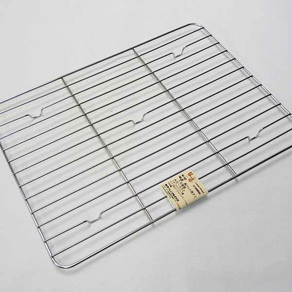 Stainless - 和平フレイズ 味道 角バット用アミ 10枚取 シルバー AD-332 キッチン用品 台所用品 揚げ物 焼き物 油切り 水切り ステンレス製 調理器具 油きり ステンレス 下ごしらえ 調理用品 冷ます 角バット用 キッチン 台所