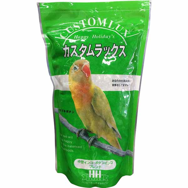 樂天商城 - ピーツーアンドアソシエイツ カスタムラックス 中型インコブレンド 0.83L ドライ 鳥 全年齢 H・H・J ハッピー・ホリデイ・ジャパン ハッピーホリデイジャパン ピーツー・アンド・アソシエイツ オカメインコ ハッピーホリデイ 安心素材 価格は1個のお値段です