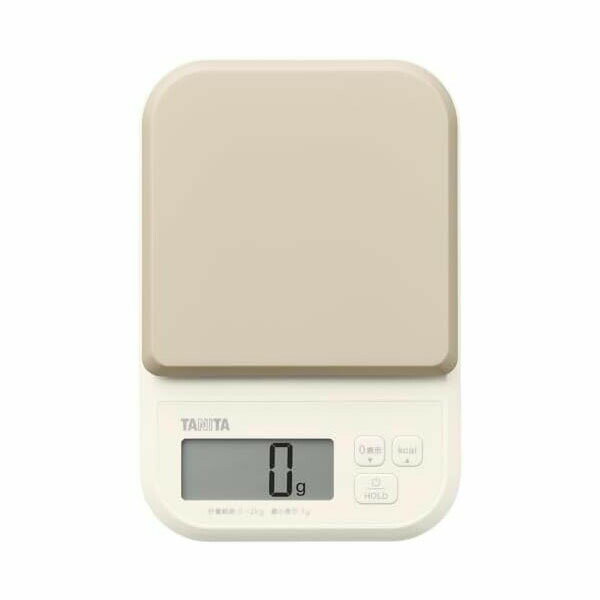 Kitchen Scales - 【10個セット】タニタ クッキングスケール KJ-220 グレー 1g単位 カロリーモード HOLDモード キッチン はかり 料理 デジタル 人気商品