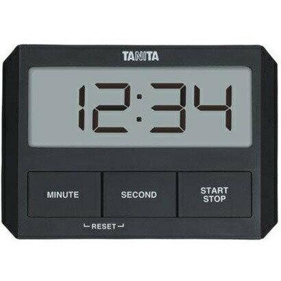 【2個セット】 タニタ TD-409-BK デジタルタイマー ブラック