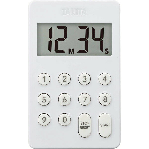 【3個セット】 タニタ TD-415 デジタルタイマー ホワイト タイマー TANITA 簡単 計...