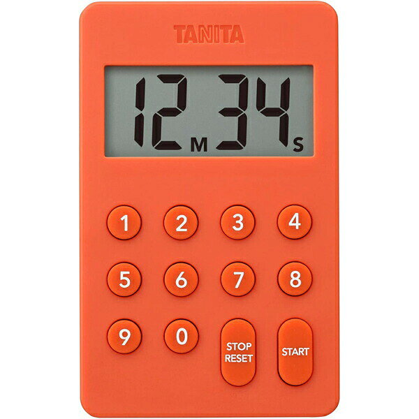 【2個セット】 タニタ TD-415 デジタルタイマー オレンジ タイマー TANITA 簡単 計...