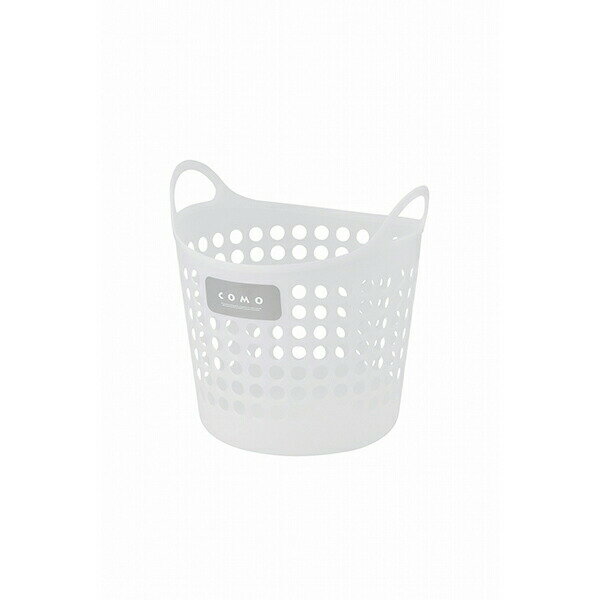 Laundry Racks - 【20個セット】 イノマタ化学 コモバスケット L ナチュラル 4463 収納 バスケット 洗濯かご 持ち手付き ランドリーバスケット 洗濯物 衣類収納 ホワイト ネイビー 脱衣かご 洗濯もの ランドリーラック 洗濯用品 コンテナ ランドリー 洗濯