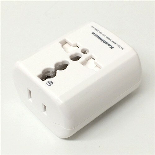 Transformers, Conversion Plugs - 【2個セット】 カシムラ TI-164 海外用2口変換プラグA／C／O／SE／BFタイプ
