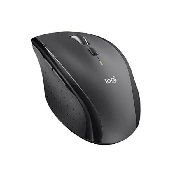 ロジクール Marathon Mouse M705m 光学式 長電池寿命 快適形状 ブラック オフィス ワイヤレス マウス 重さ 無線 高速スクロール 光学式マウス チャコール インターフェイス タイプ ワイヤレスマウス マラソンマウス 送料無料