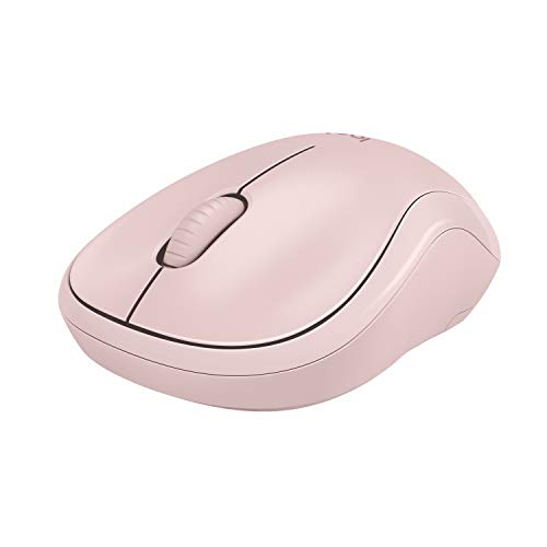 ロジクール M221RO ワイヤレスマウス 無線 静音 小型 左右対称 ローズ M221 ワイヤレス マウス windows mac chrome 光学式 オフィス 静音マウス 送料無料