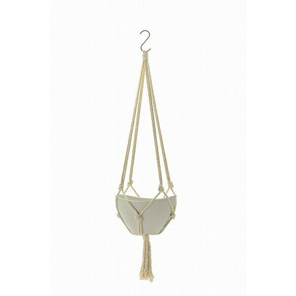 Hanging Bowls - 【20個セット】 リッチェル ボタニー ハンギングボール 20型 ホワイト(W) 植木鉢 観葉植物 吊り鉢 土容量 ホワイト ポット プランター 楕円 つるす ナチュラル ガーデニング 吊鉢 吊り下げ プラスチック 園芸鉢 園芸 寄せ植え 軽量 扱いやすい
