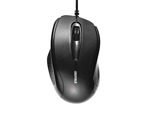 バッファロー BSMRU21BKZ 有線IR LEDマウス 3ボタン ブラック マウス サプライ 送料無料
