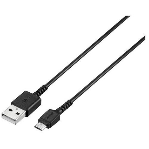 【3個セット】 バッファロー BSMPCMB105BK USB2.0ケーブル（Type-A to microB） ブラック 0.5m