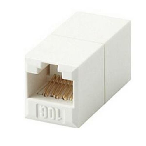 【10個セット】 延長コネクタ エレコム LANケーブル 延長 コネクタ LD-RJ45JJ6AY2 LANケーブル延長コネクタ カテゴリー6A対応