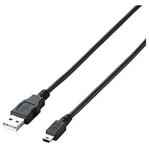 Rakuten - 【10個セット】 エレコム U2C-JM15BK エコUSB2.0ケーブル(mini-Bタイプ) 1.5m