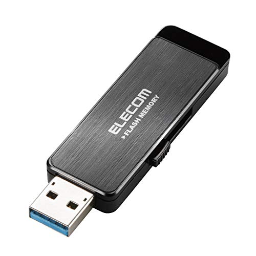 USBフラッシュ/8GB/｢Windows ReadyBoost｣対応AESセキュリティ機能付/ブラック/USB3.0 テープ メモリー ブラック 事務用品 パスワードロック エレコム メモリ オレンジブック 情報漏洩対策 フラッシュメモリー 記録メディア 送料無料