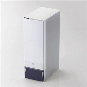 【3個セット】 エレコム CCD-FB96BU Blu-ray／DVD／CD用ディスクファイル 96枚収納 ブルー