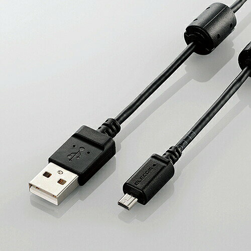 樂天商城 - 【3個セット】 エレコム DGW-F8UF05BK カメラ接続用USBケーブル(平型mini8pinタイプ) 0.5m