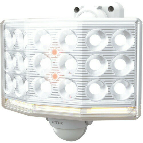 【10個セット】 musashi LED-AC1018 LEDセンサーライト RITEX