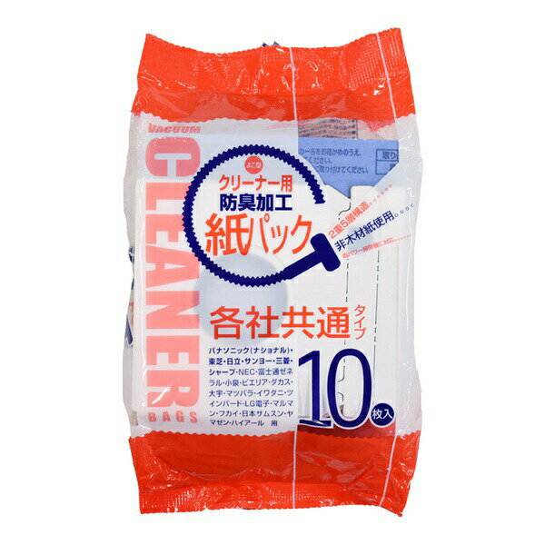Other - 【3個セット】 サンテックオプト STD-10K 掃除機用紙パック (各社共通タイプ/防臭加工/10枚入)