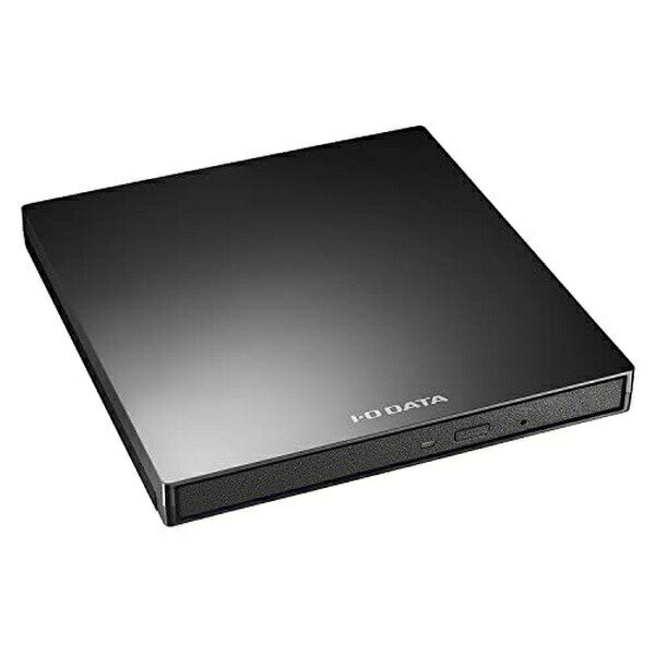 アイ・オー・データ機器 DVRP-UC8SK/H Type-C対応 保存ソフト付きポータブルDVDドライブ ブラック