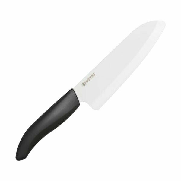 Ceramics - 【5個セット】京セラ バイオ樹脂 ハンドル セラミック 包丁 軽く 鋭く キレイに切れる 三徳 16cm 硬いから切れ味が長く続く サビない素材 食洗機 除菌漂白 OK 牛刀 中華 スマートブラック FKB-160SBK 人気商品