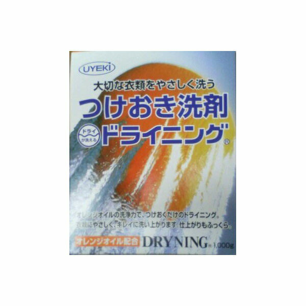 【2個セット】 ドライニング1000g UYEKI 衣料用洗剤