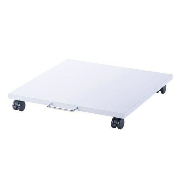 For Printer - サンワサプライ LPS-126U プリンタスタンド W600×D600×H87mm お客様組立 プリンタワゴン パソコンラック プリンタ台 オフィスデスク 事務机 オフィス家具