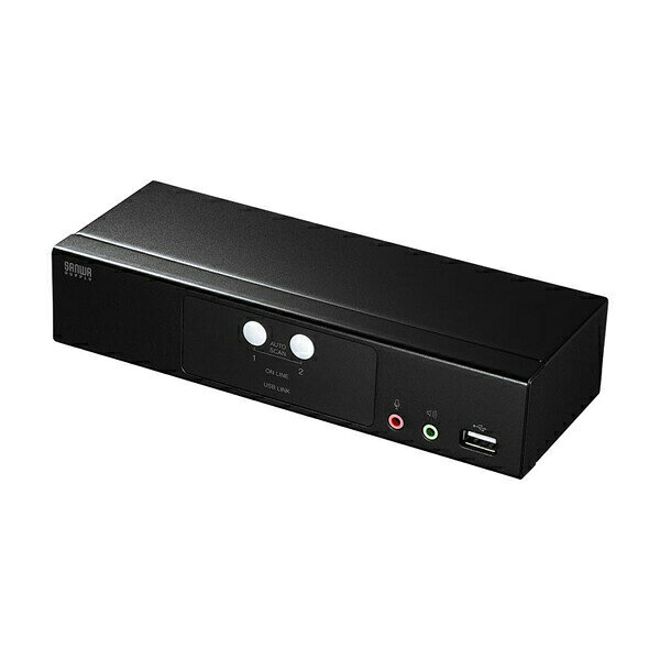 サンワサプライ SW-KVM2HHC HDMI対応パソコン自動切替器(2:1) ペリフェラル KVM SANWA SUPPLY 送料無料