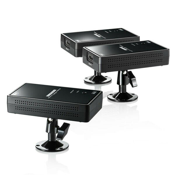 サンワサプライ VGA-EXWHD7N ワイヤレス分配HDMIエクステンダー(2分配） ペリフェラル 分配器 SANWA SUPPLY 送料無料