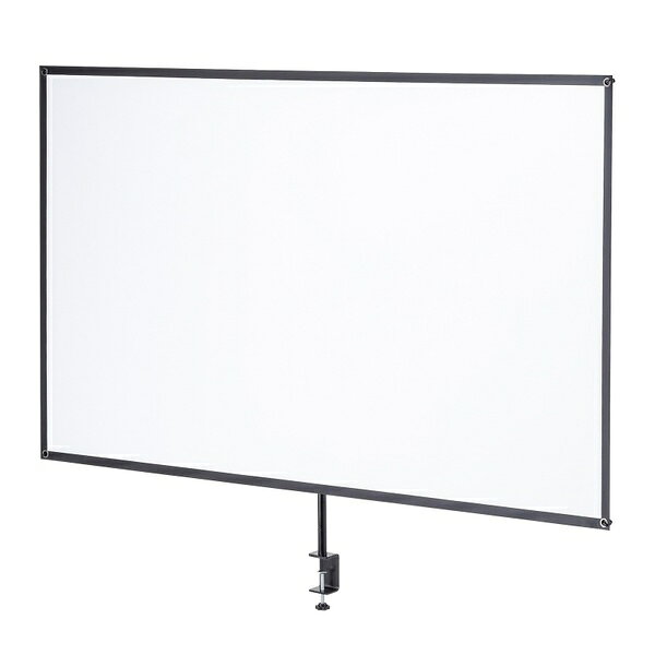 Projector Screens - サンワサプライ PRS-C80HD プロジェクタースクリーン（80型・クランプ式・コンパクト収納）