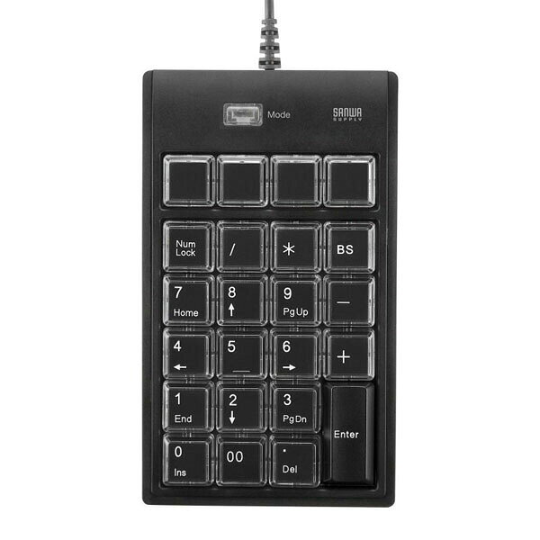 サンワサプライ NT-19UH2BKN2 プログラマブルテンキー ペリフェラル テンキー SANWA SUPPLY 送料無料