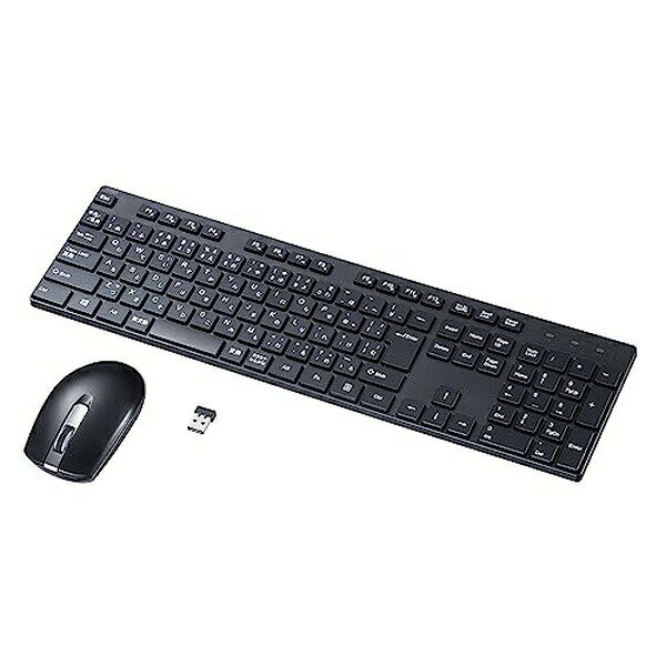 Other - サンワサプライ SKB-WL39SETBK 静音マウス付ワイヤレスキーボード ペリフェラル キーボード SANWA SUPPLY 送料無料
