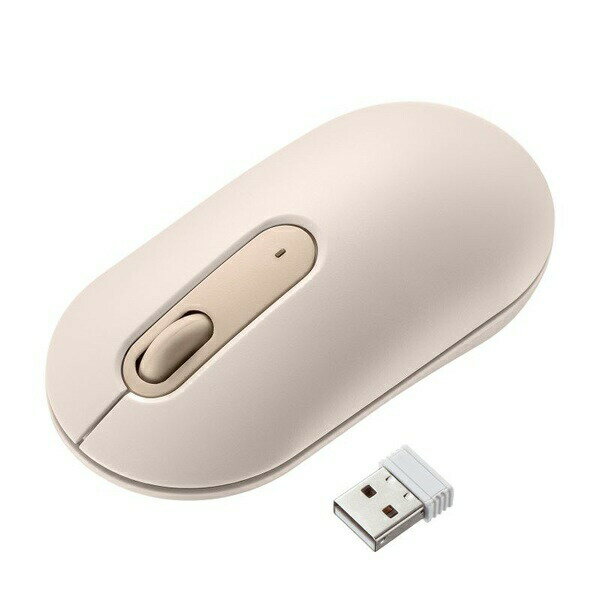 サンワサプライ MA-WBS327BG 静音ワイヤレスマウス MA-WBS327 ワイヤレス マウス 薄型設計 おしゃれ かわいい 持ち運び 電池式 USB接続 ベージュ グリーン ピンク パープル 2.4GHzワイヤレス 光学センサー方式 くすみカラー オフィス 会社 事務所 学校 大学 講義 買い替え