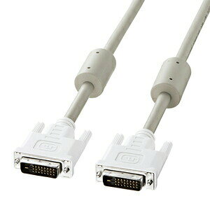サンワサプライ KC-DVI-DL2K モニターケーブル パソコン用 2m DVIケーブル デュアルリンク 送料無料