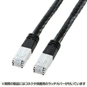 樂天商城 - サンワサプライ PoE CAT6LANケーブル (10m) KB-T6POE-10BK 送料無料