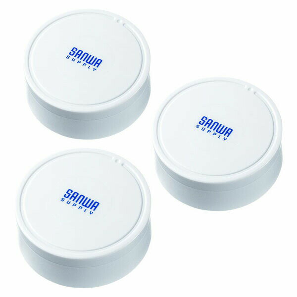 サンワサプライ MM-BLEBC5 加速度トリガー搭載BLEビーコン（3個セット） ペリフェラル NFC・ビーコン SANWA SUPPLY 送料無料