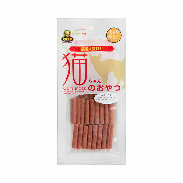 Jerky - 【12個セット】 マルジョー&ウエフク 猫ちゃんのおやつ 鶏ササミジャーキーカット グルコサミン&コンドロイチン入 25g 猫用おやつ 国産 安心素材