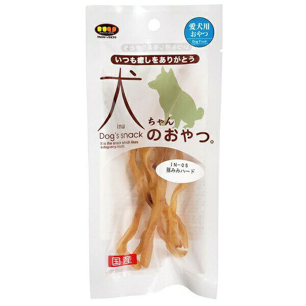 【6個セット】 マルジョー ドッグスナック ジャーキー ハード みみ 愛犬用 犬用お...