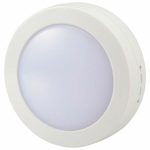 オーム電機 NIT-BLA6PHS-W LEDプッシュライト BLA6PHS-W OHM 防災対策 ナイトライト ホワイト 玄関 卓上ライト 屋内 ナイトライト電池式 室内 屋内照明 照明 点灯 オーム 足元灯 廊下 ライト フットライト トイレ