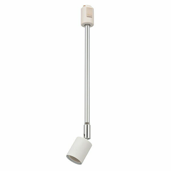 Lighting Parts - オーム電機 ORL-E2602-W レールライト (口金E26/アーム長342mm/ホワイト/電球別売) 電球別売り ホワイト オーム ライティングダクト用