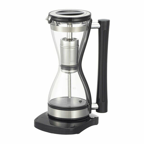 Coffee Makers - オーム電機 COK-WC750A-K サイフォン式コーヒーメーカー (自動で30分保温/750W/最大使用水量0.24リットル/ブラック) キッチン家電 電気 自動 ブラック オーム サイフォン式 生活家電 保温機能付き コーヒー 電動 カフェ風