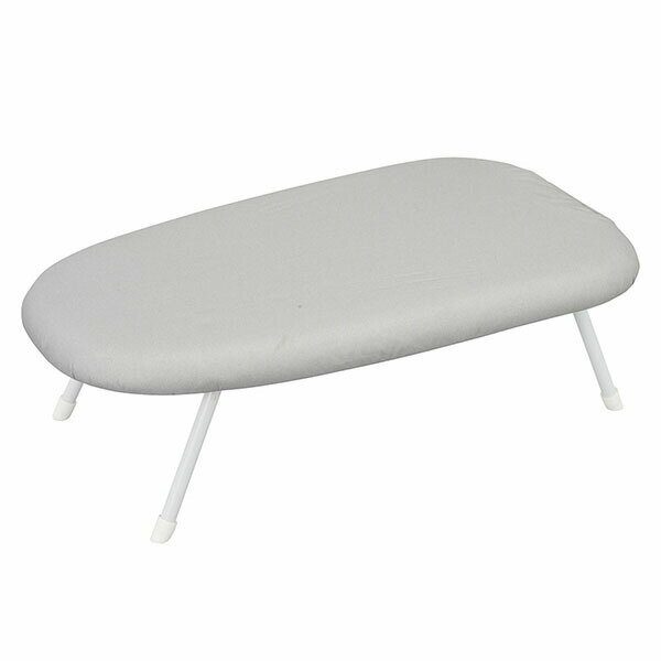 Ironing Boards - オーム電機 KAJ-IDT60BS スチームアイロン台 (幅600mm/表面アルミコート) アルミコート シルバー 衣類 アイロン台 生活家電 スタンド アイロン置き付き 省スペース コンパクト 折りたたみ式 アイロン 折りたたみ
