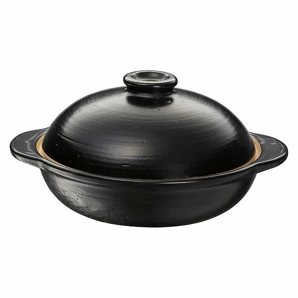 【2個セット】 イシガキ産業 4218 デリッシュ ライフ 陶器 焼きいも 鍋 21cm 黒 イシガキ Ishigaki ブルー デリッシュライフ お弁当箱洗いブラシ 高品質