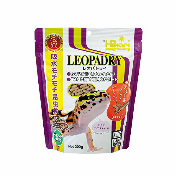 【12個セット】 キョーリン レオパ ドライ 200g 安心素材