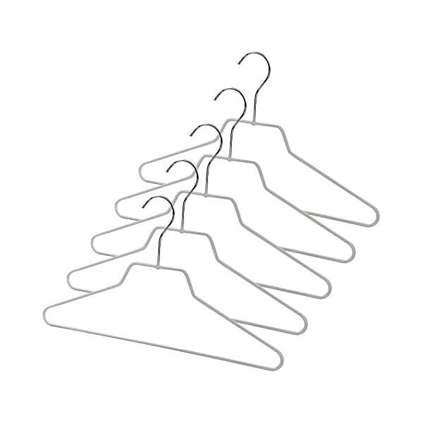 樂天商城 - 【5個セット】シンコハンガー Shinkohanger モノクローゼット ネックシャツハンガー ノンスリップ 5本組 グレー 人気商品